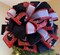 Beautiful Black and White Snowman Tree topper Bow product 5